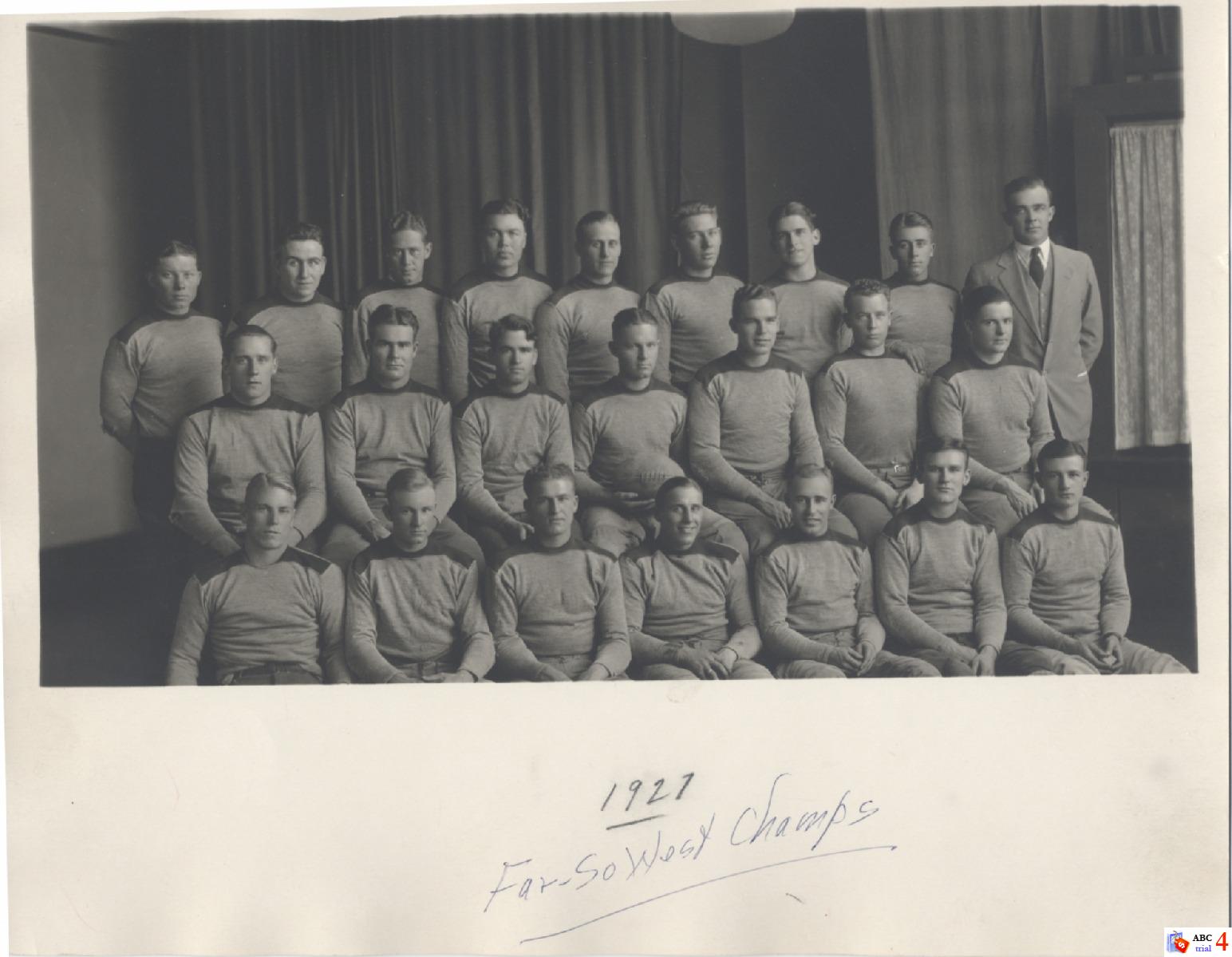 1927 Football Team