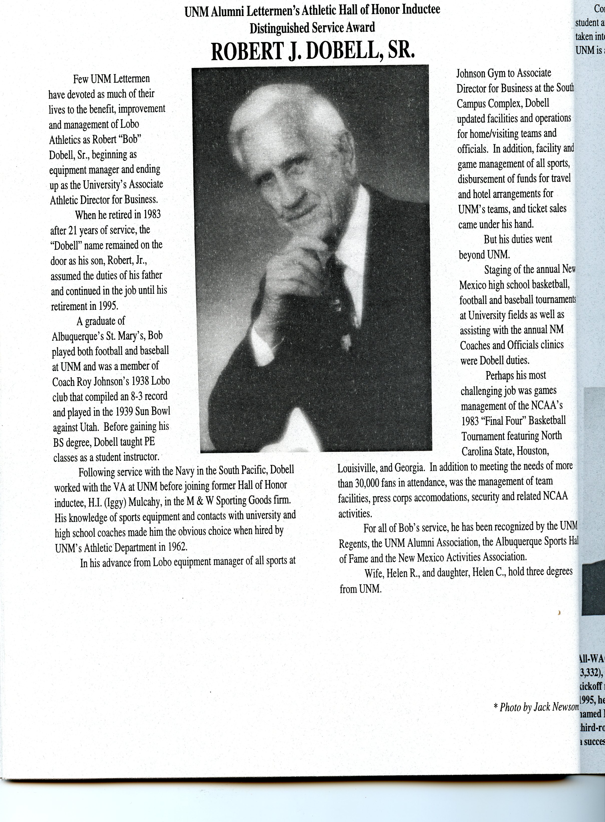 Bob DoBell, Sr